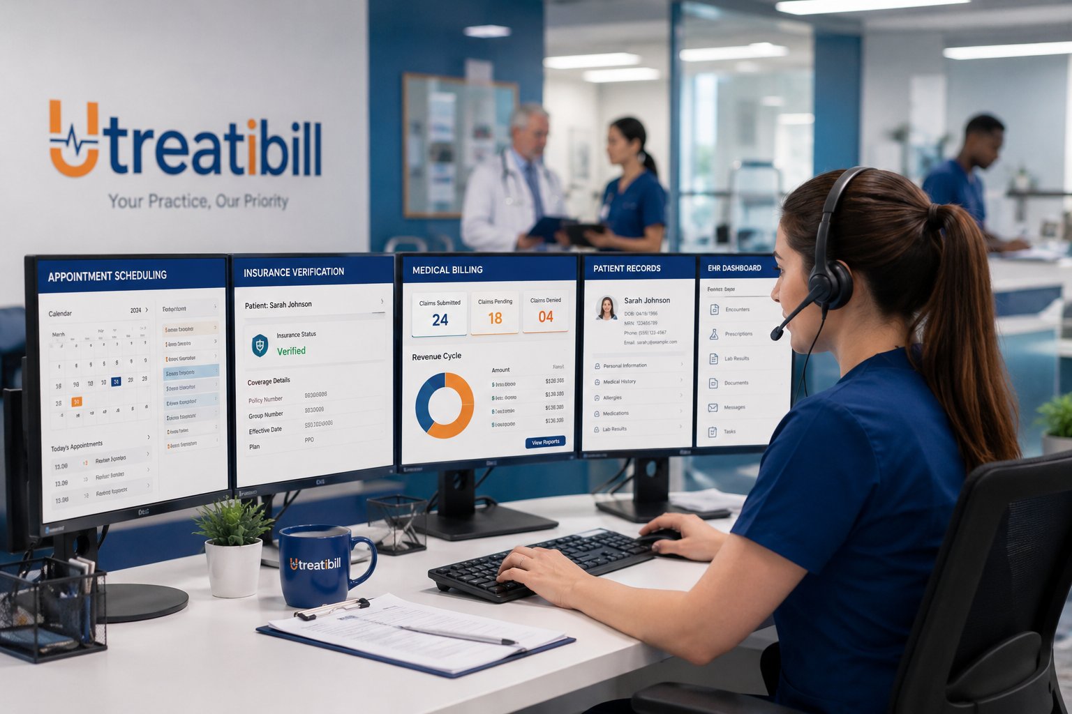 Virtual medical assistants improving healthcare workflow efficiency