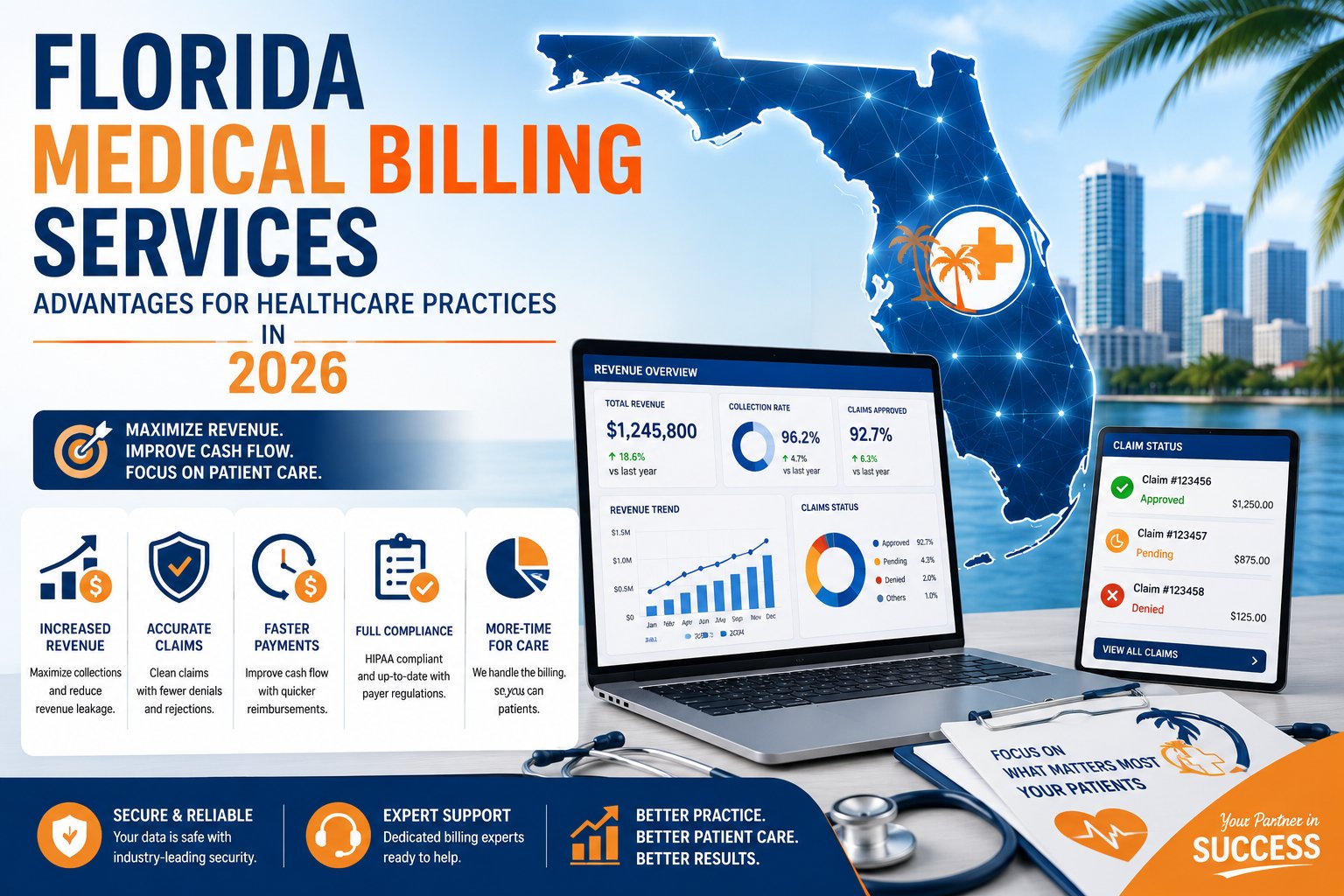 Read more about the article Florida Medical Billing Services Advantages for Healthcare Practices in 2026