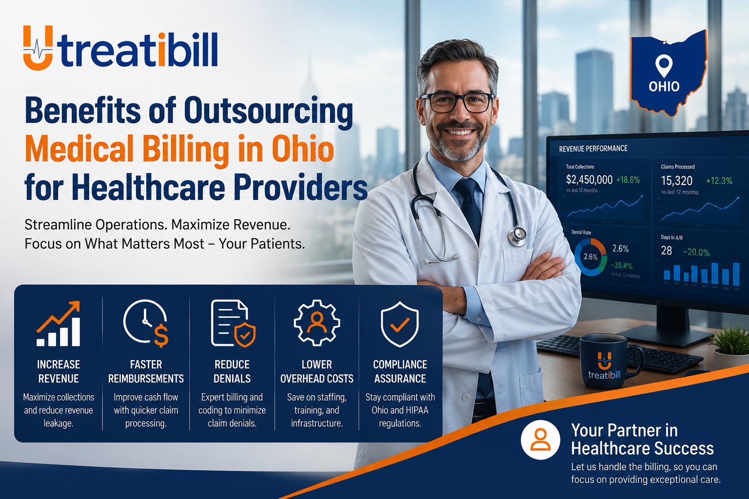 Read more about the article Benefits of Outsourcing Medical Billing in Ohio for Healthcare Providers