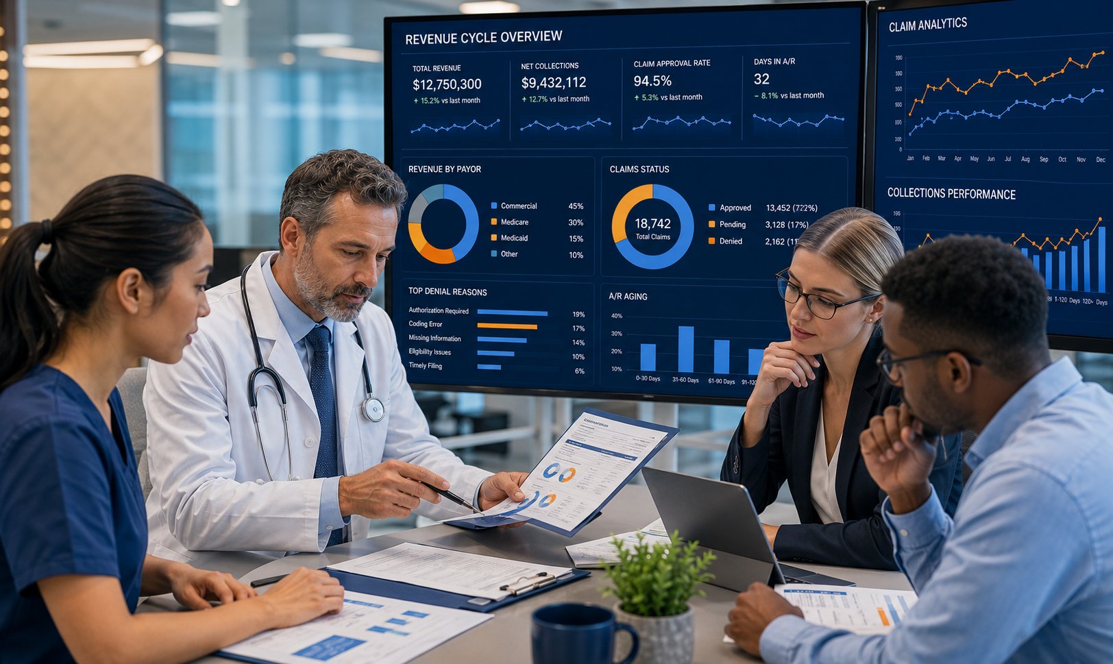 modern medical billing solutions interface