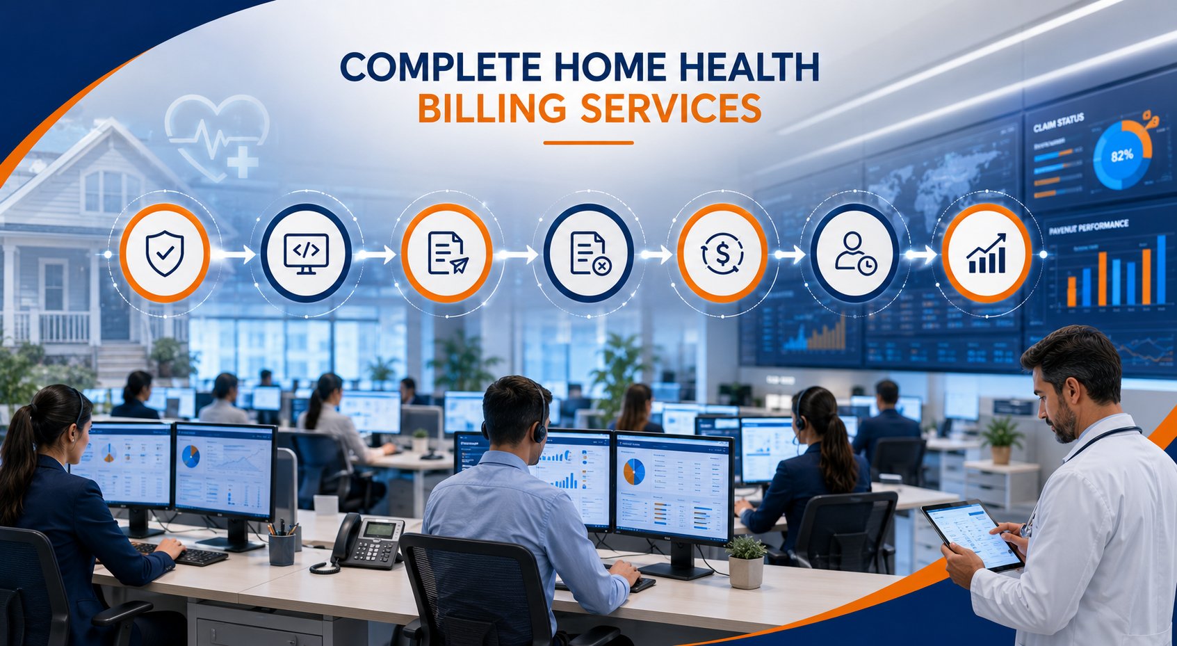 Medical billing for home health agencies improving revenue cycle management