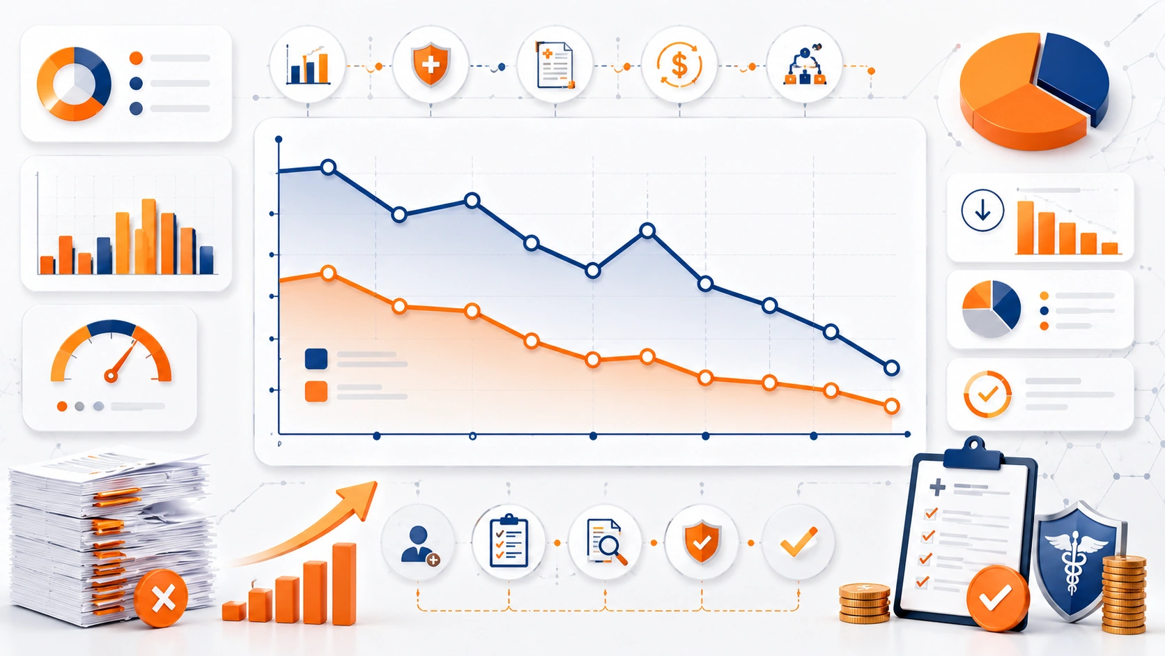 claim denial rate benchmarks in-house vs outsourced 2026.