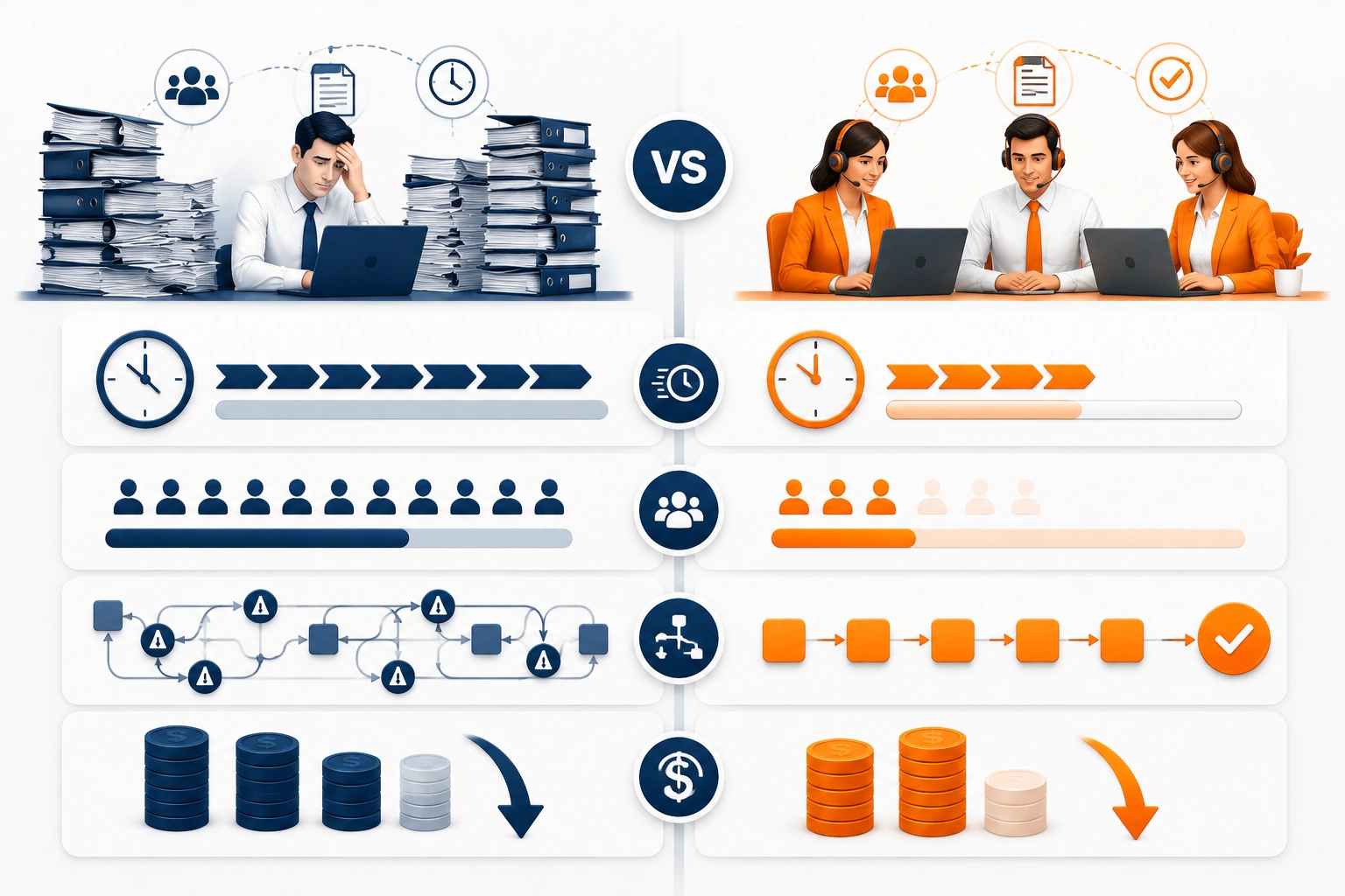 In-house vs. outsourced credentialing 2026 turnaround and cost comparison