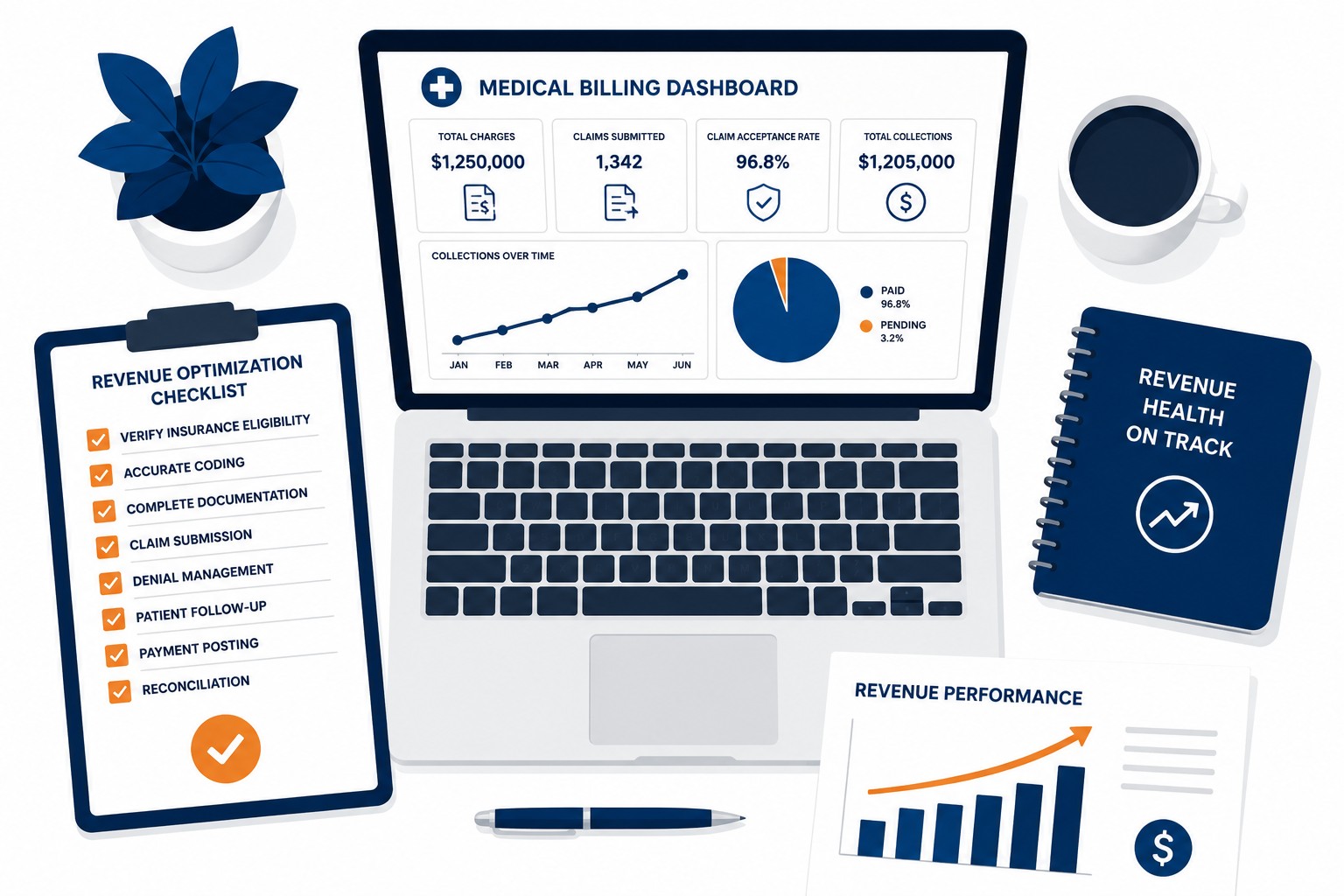 Urgent care revenue cycle management improving collections through accurate coding and claim acceptance