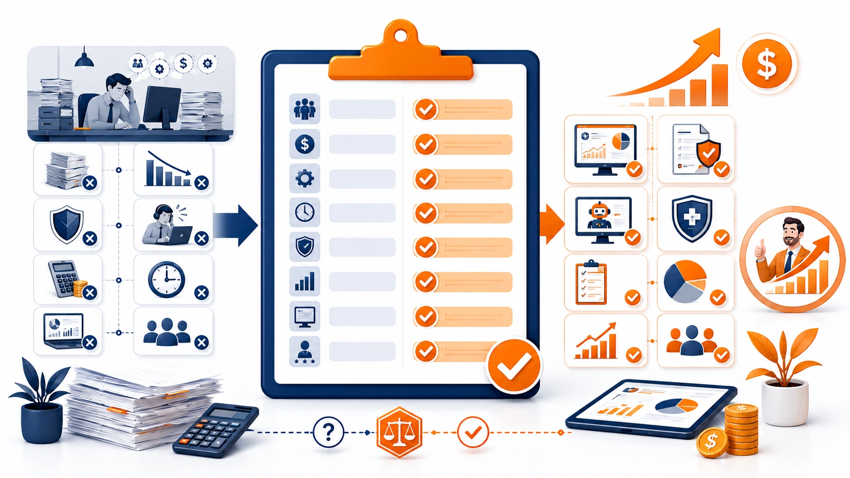 in-house vs outsourced medical billing decision framework checklist