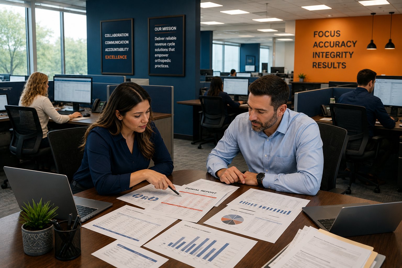 common orthopedic billing mistakes that cause denials being identified by billing team