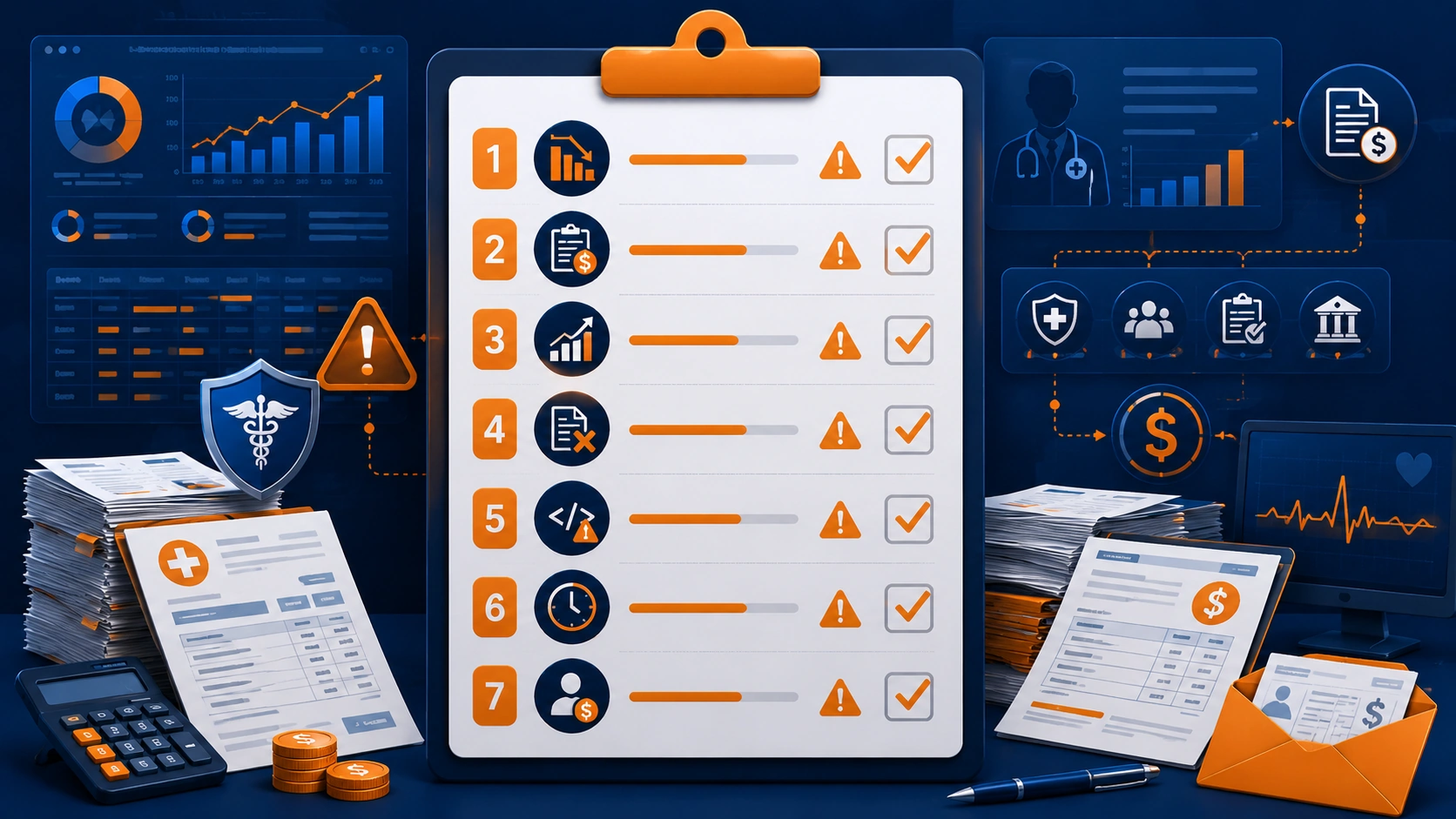 signs of billing issues in healthcare practice