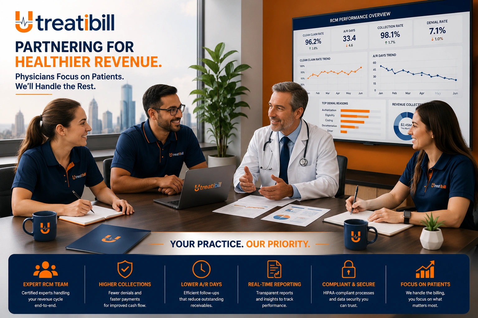 RCM services Michigan healthcare providers